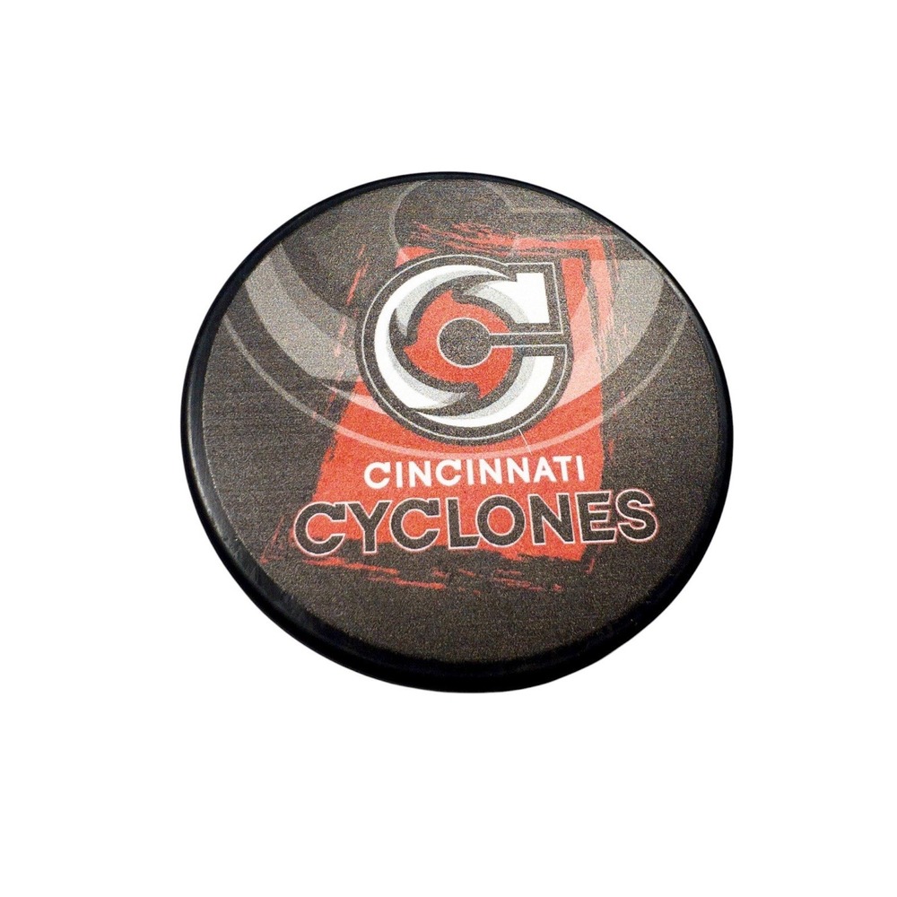 Inglasco NHL ECHL Official Cincinnati Cyclones‎ Hockey Puck